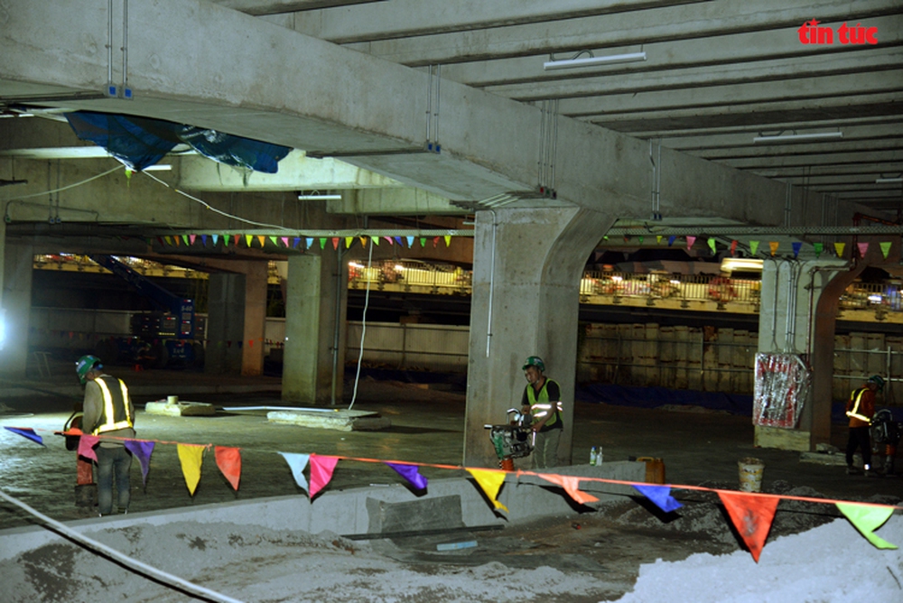 Ngắm kiến trúc độc đáo của nhà ga metro Tân Cảng - Ảnh 7.