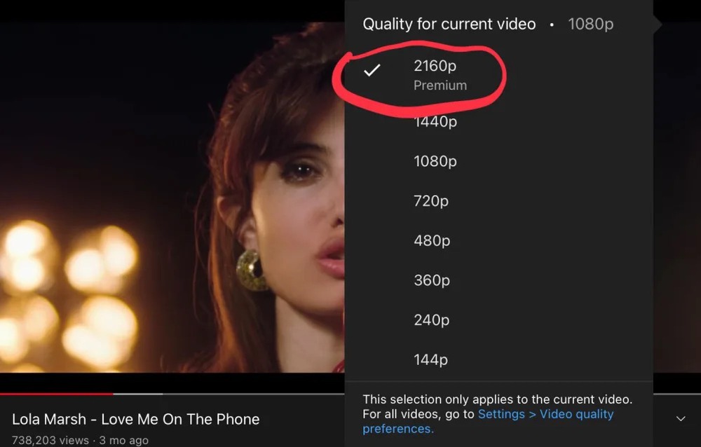 YouTube nói gì khi ép người dùng trả phí để xem video 4K? - Ảnh 1.