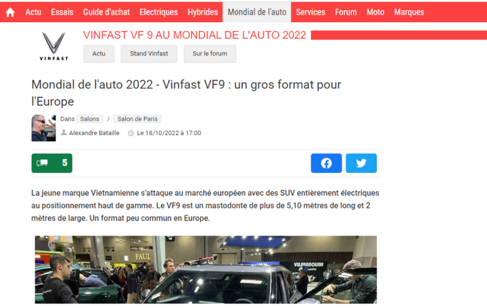 Truyền thông châu Âu: Việt Nam đang có một thương hiệu ô tô rất mạnh và hấp dẫn - Ảnh 1.