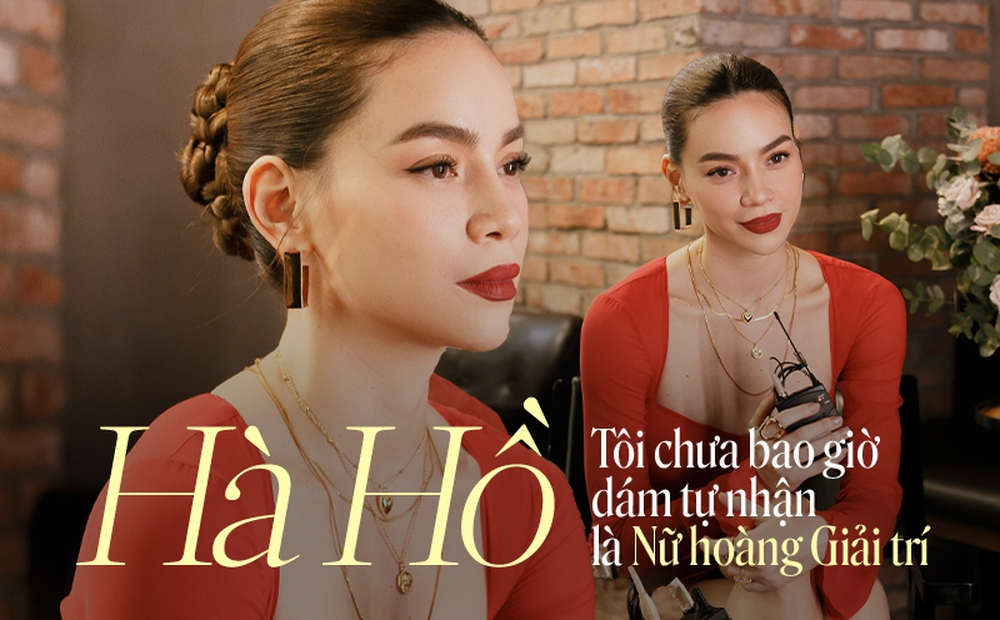 Hồ Ngọc Hà: "Tôi chưa bao giờ dám tự nhận là ‘Nữ hoàng giải trí’, nhưng cũng sẽ không từ chối"
