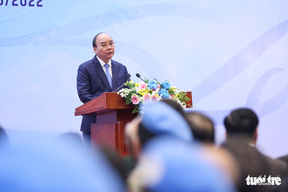 Tổng thư ký Liên Hiệp Quốc nói tiếng Việt, mượn Tiến quân ca bày tỏ hy vọng với Việt Nam - Ảnh 1.