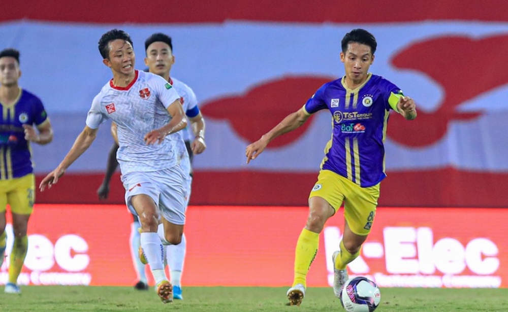 Đánh bại Hà Nội FC, Hải Phòng áp sát ngôi đầu bảng - Ảnh 1.