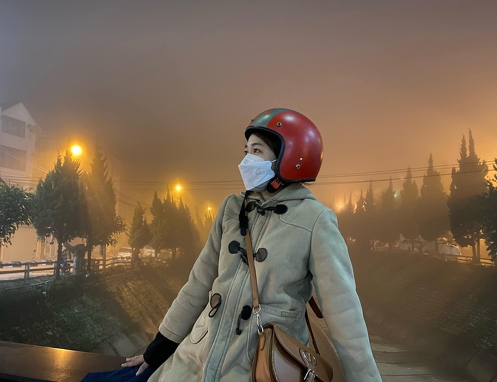 Đà Lạt đang xuống đến 14 độ, sương mù giăng kín lối khiến giới trẻ thích mê