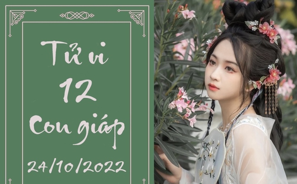 Tử vi vui 12 con giáp hôm nay thứ Hai 24/10: Hợi đừng tùy tiện, Mùi có lợi ích