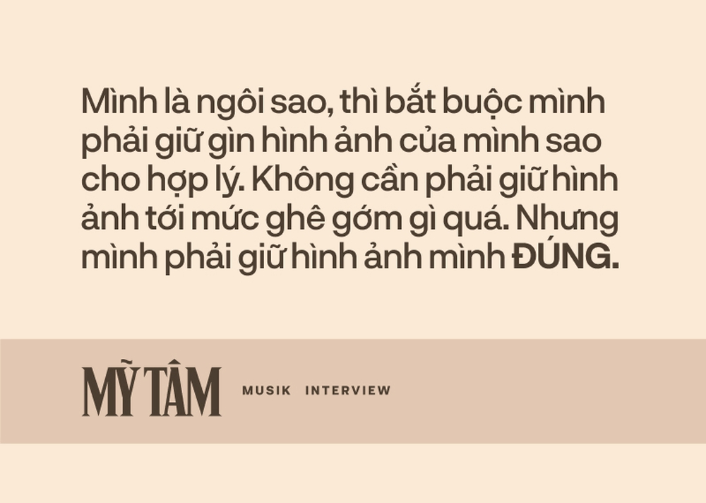 Là ngôi sao thì phải giữ hình ảnh sao cho hợp lý. Nhưng nhiều lúc Mỹ Tâm cũng hư và lầy lắm, cả nước biết rồi - Ảnh 14.