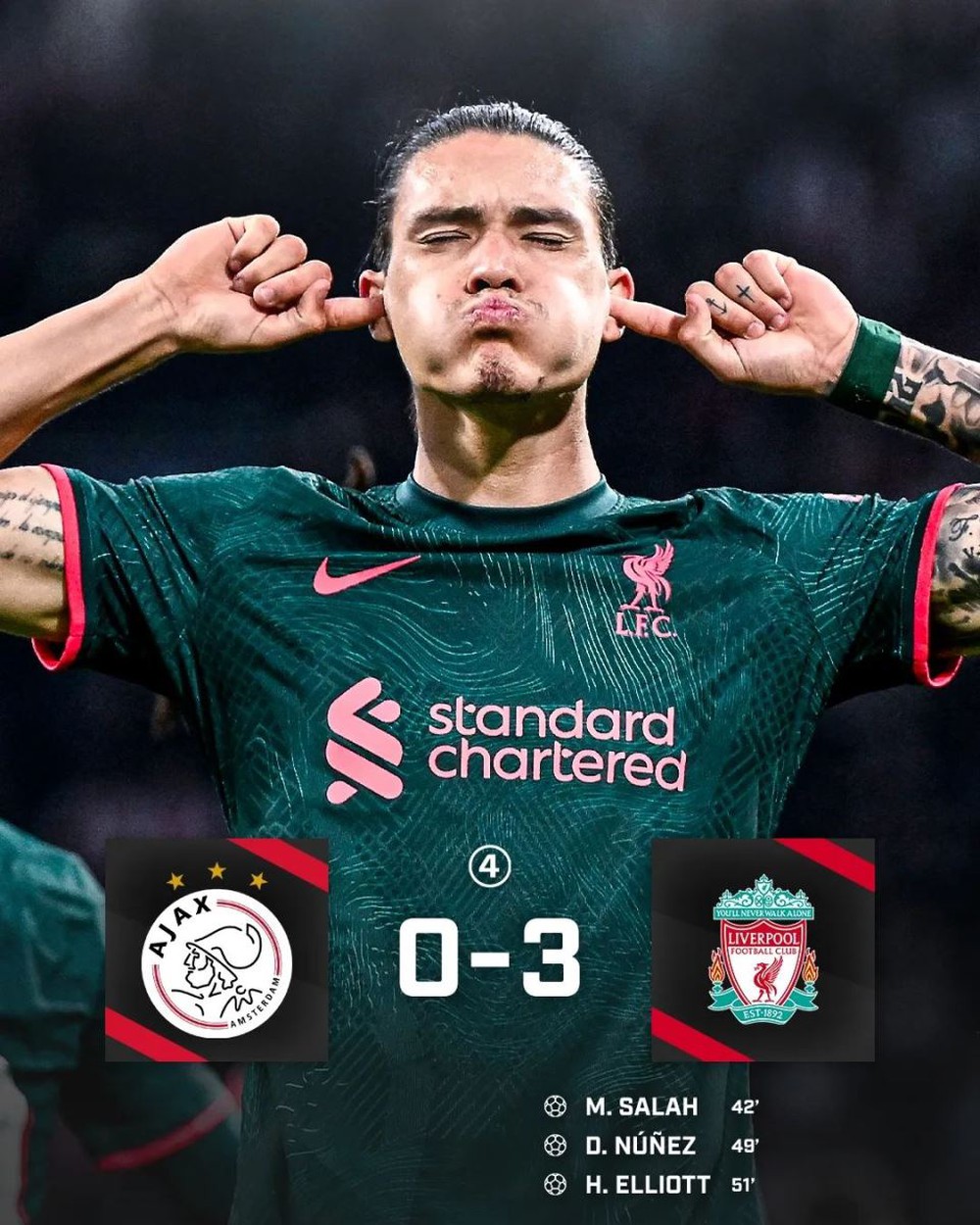 Liverpool: Fan kêu trời vì pha bỏ lỡ khó tin của Darwin Nunez