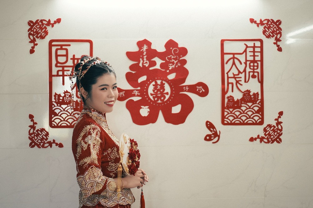 Đám cưới theo truyền thống của người Hoa chi phí 300 triệu ở An Giang: Tỉ mỉ tới từng chi tiết - Ảnh 6.