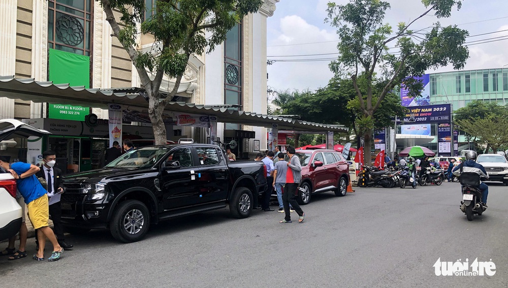 Ngày hội bán xe tại triển lãm ô tô 2022: Doanh số vài ngày bằng cả tháng - Ảnh 6.