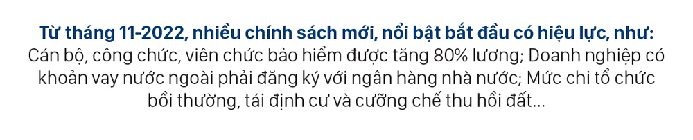 Những chính sách nổi bật, có hiệu lực từ tháng 11-2022 - Ảnh 1.