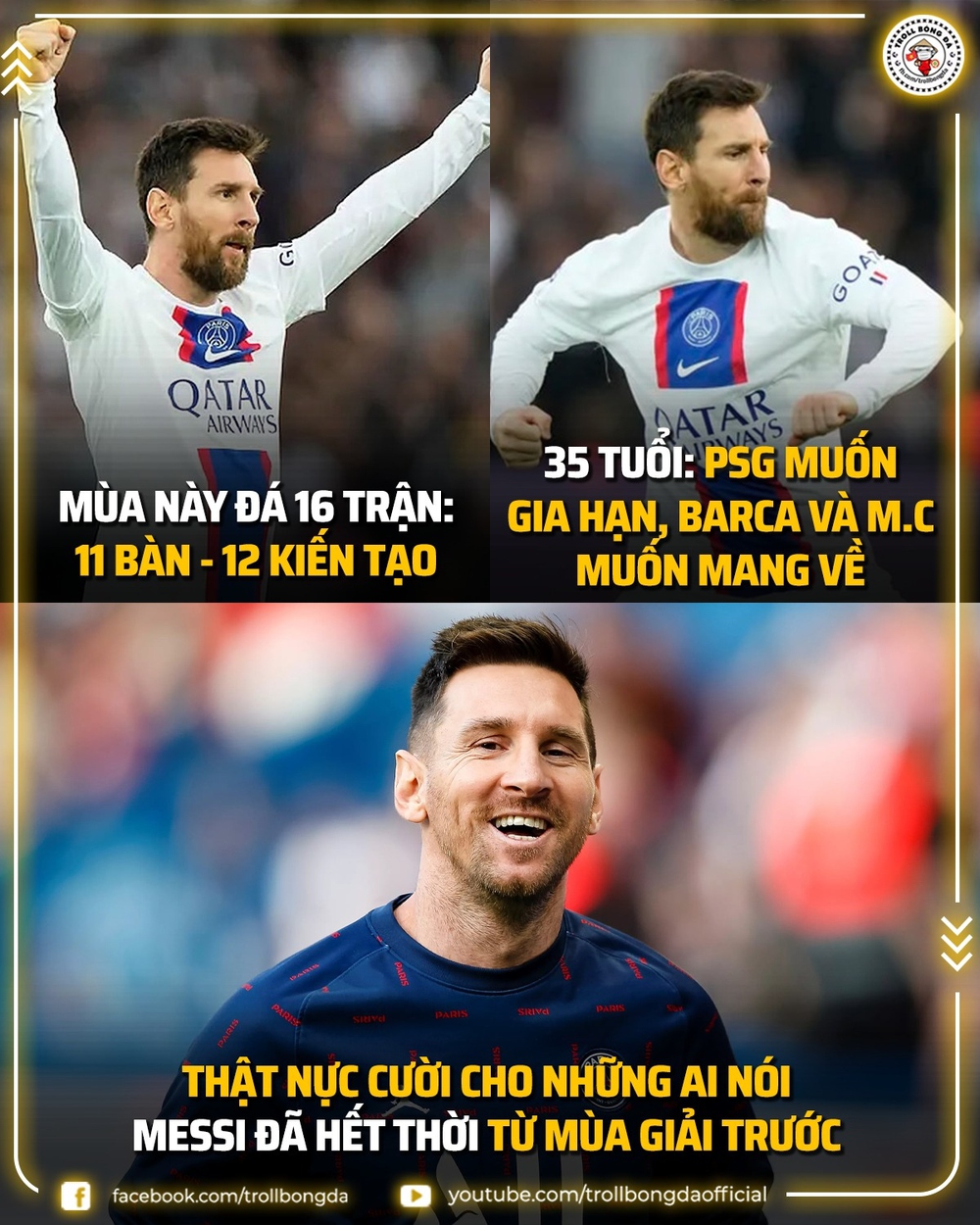 Biếm họa 24h: Messi trở lại phong độ đỉnh cao - Ảnh 1.