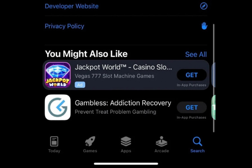 Apple ngừng quảng cáo các ứng dụng cờ bạc trên App Store - Ảnh 3.