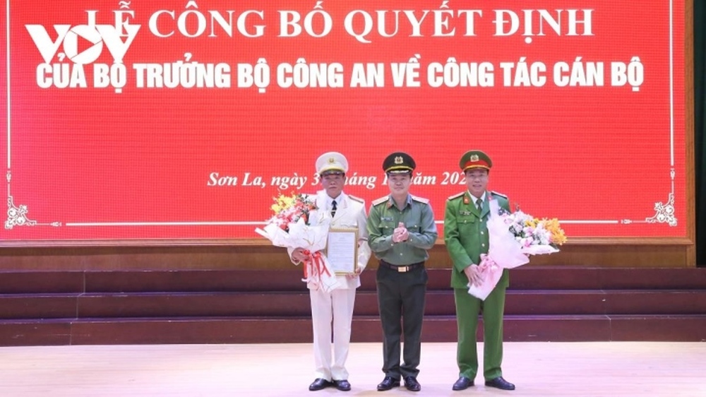 Thượng tá Trần Thanh Sơn giữ chức Phó Giám đốc Công an tỉnh Sơn La - Ảnh 1.