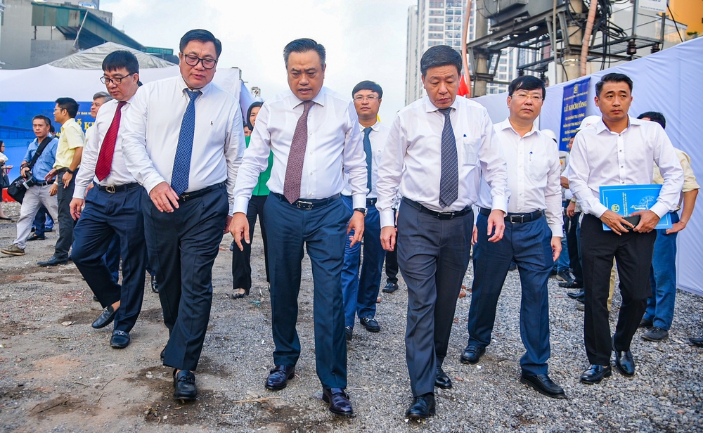 Khởi công hầm chui thứ 5 ở thủ đô Hà Nội với mức đầu tư 780 tỷ đồng - Ảnh 4.
