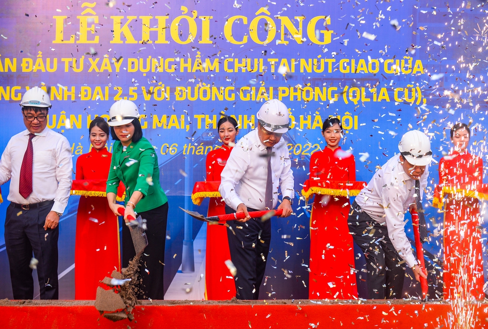 Khởi công hầm chui thứ 5 ở thủ đô Hà Nội với mức đầu tư 780 tỷ đồng - Ảnh 3.