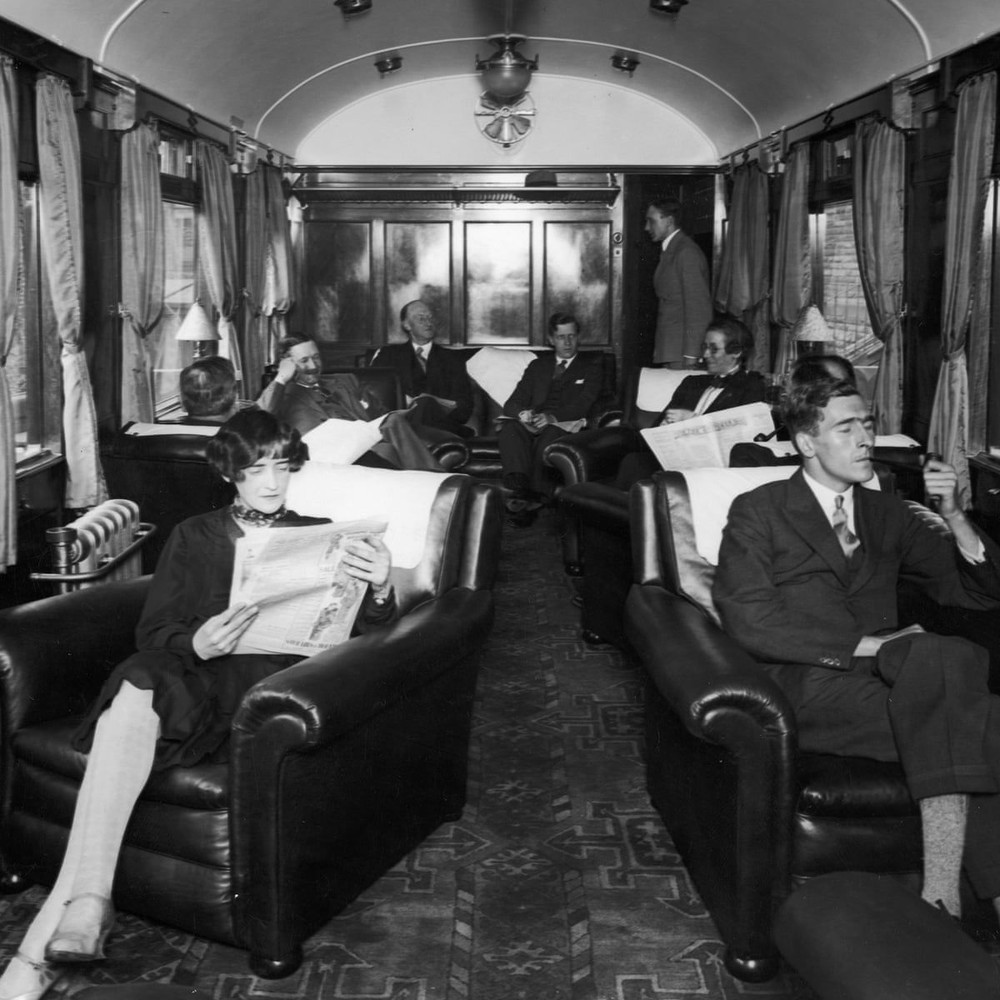 Những bức ảnh hiếm hoi về tàu hỏa hạng sang những năm 1900 - 1940 - Ảnh 8.