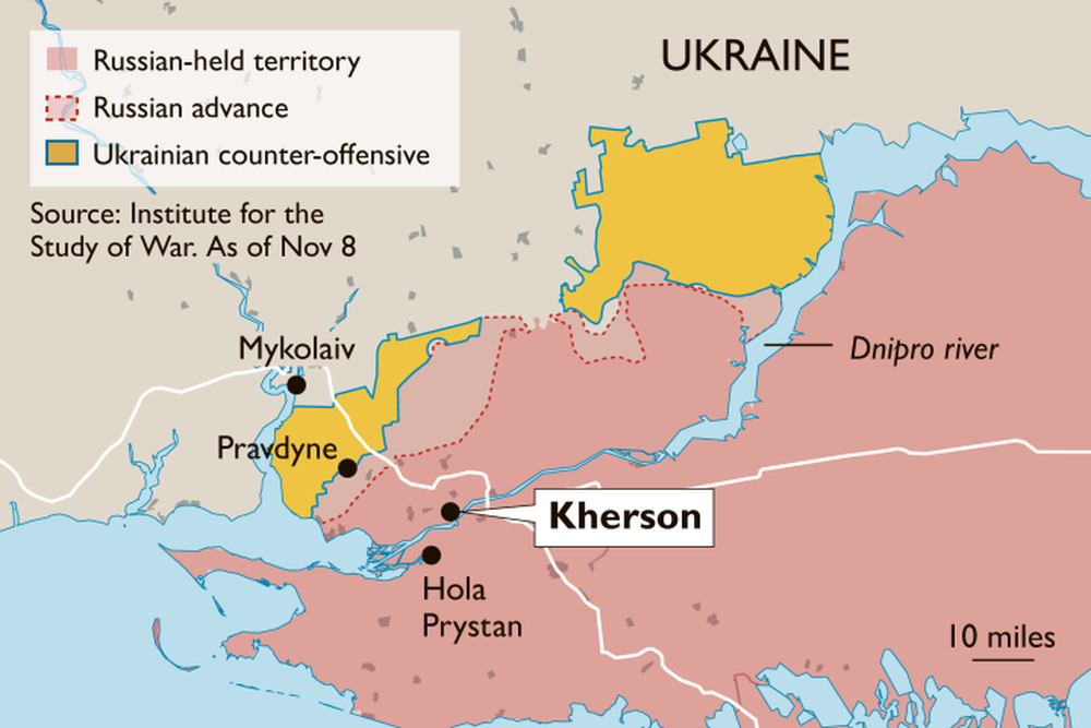 Đại tướng Nga giải thích lý do rút quân khỏi Kherson - Ảnh 2.