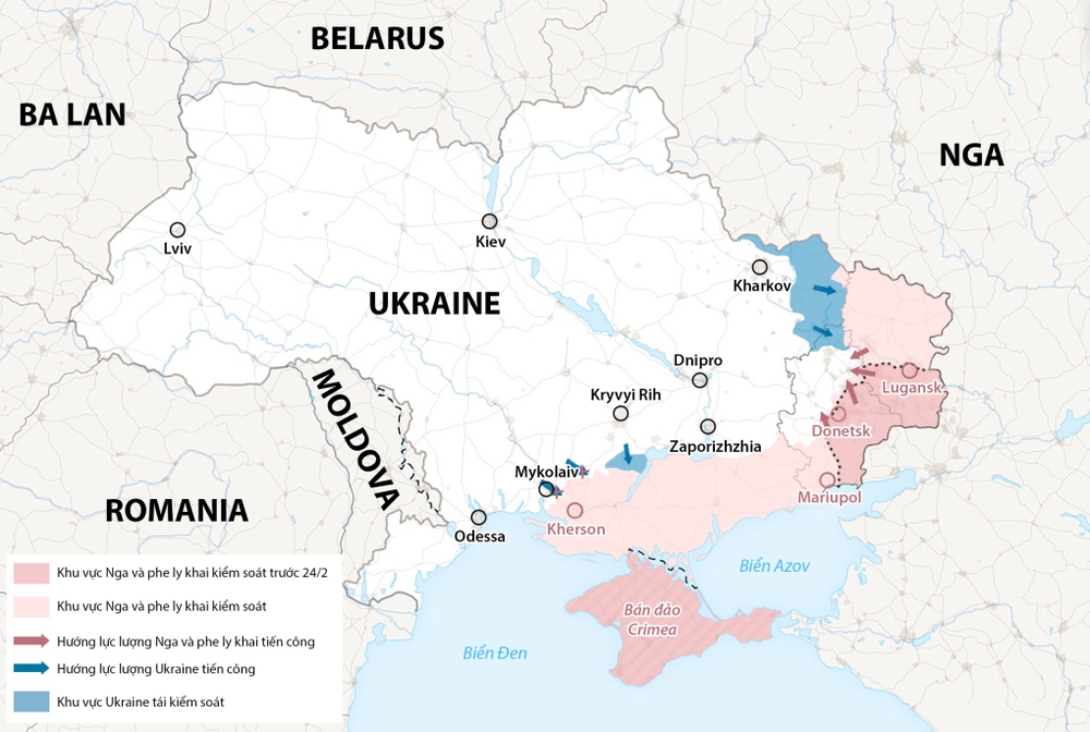 Chiến sự Nga - Ukraine: “Hé lộ” thế khó của Nga - Ảnh 2.