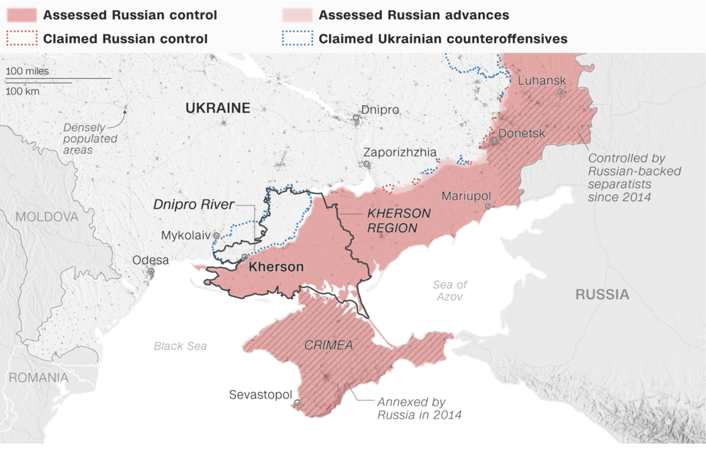 Tổng thống Ukraine: Các cơ sở hạ tầng quan trọng ở Kherson đã bị phá hủy - Ảnh 4.