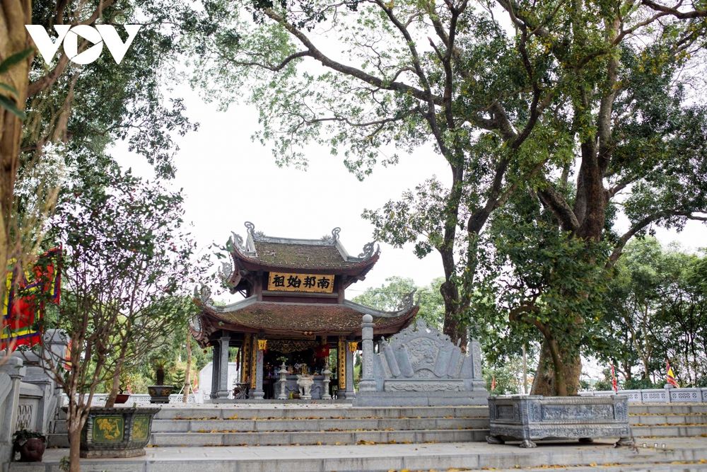 Cận cảnh đền thờ Kinh Dương Vương, nơi thờ vị vua đầu tiên của đất nước - Ảnh 4.