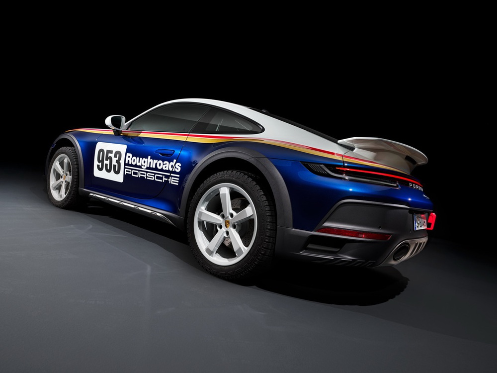 Porsche 911 Dakar ra mắt: Xe sang của nhà giàu thích nghịch cát - Ảnh 7.