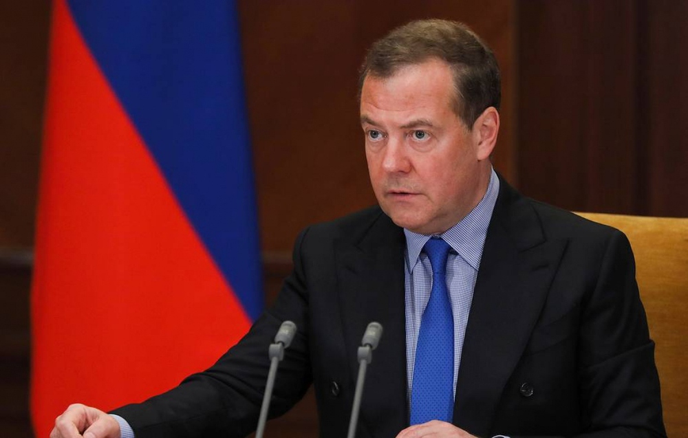 Ông Medvedev: Thế giới sẽ tránh được xung đột toàn cầu nếu Nga chiến thắng ở Ukraine - Ảnh 1.