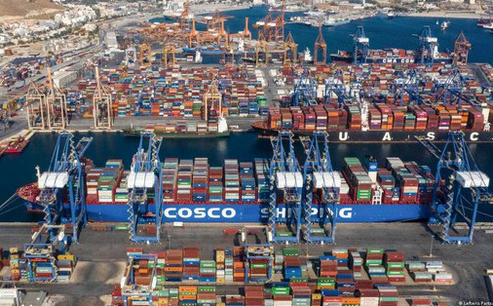 Tại cảng Piraeus lớn nhất của Hy Lạp, Trung Quốc là ông chủ