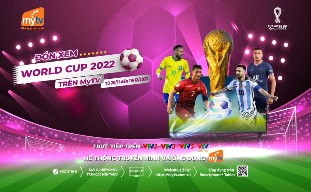 Khởi tranh World Cup 2022, MyTV tung ưu đãi Săn quà nóng - Cháy mùa bóng - Ảnh 1.