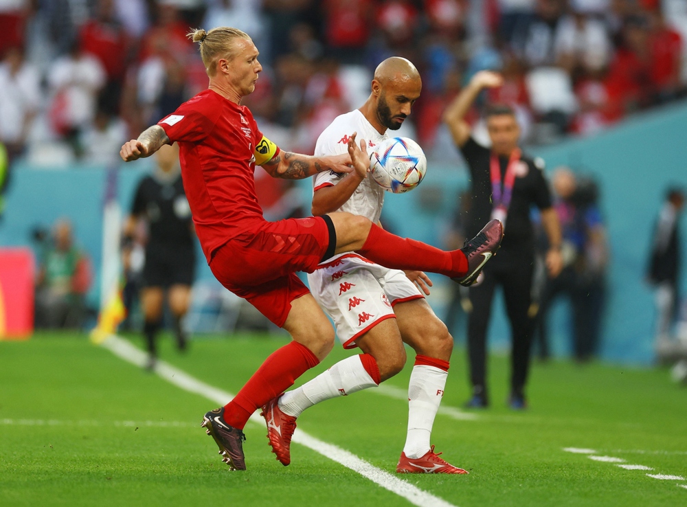 Trực tiếp Đan Mạch 0-0 Tunisia: Eriksen đá chính - Ảnh 1.