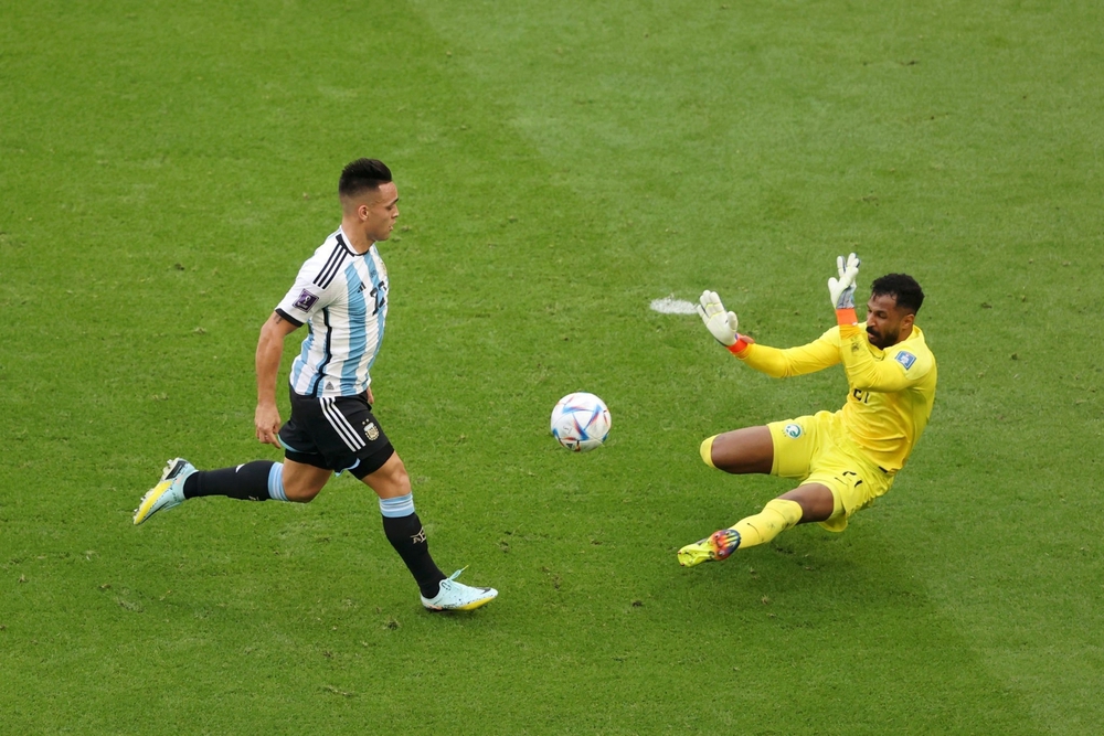 Trực tiếp bóng đá Argentina 1-0 Ả Rập Xê Út: Messi ghi bàn - Ảnh 1.