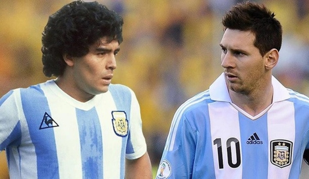 Con trai Maradona: Messi vĩ đại nhưng chưa bằng bố tôi - Ảnh 1.