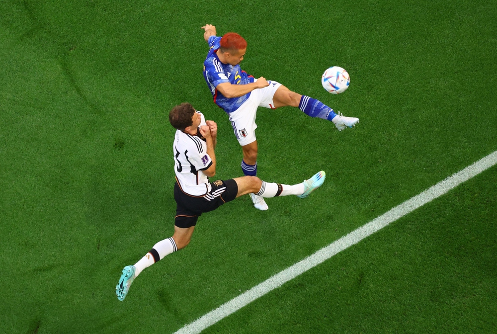 TRỰC TIẾP Đức 0 - 0 Nhật Bản: Samurai xanh bị khước từ bàn thắng - Ảnh 1.