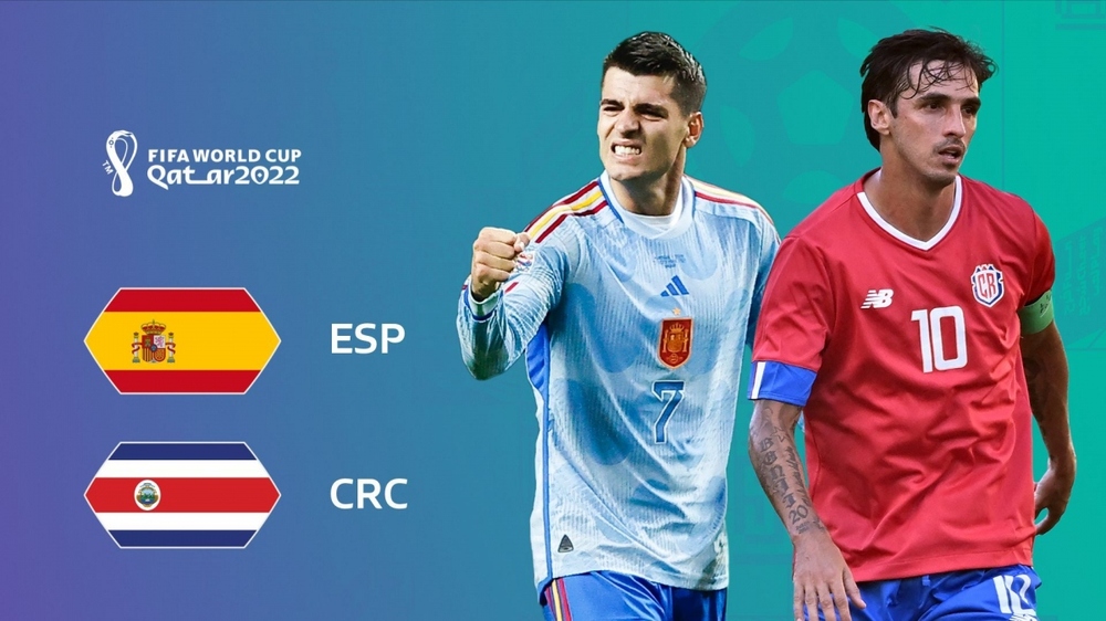 TRỰC TIẾP Tây Ban Nha vs Costa Rica: Bò tót thị uy - Ảnh 1.