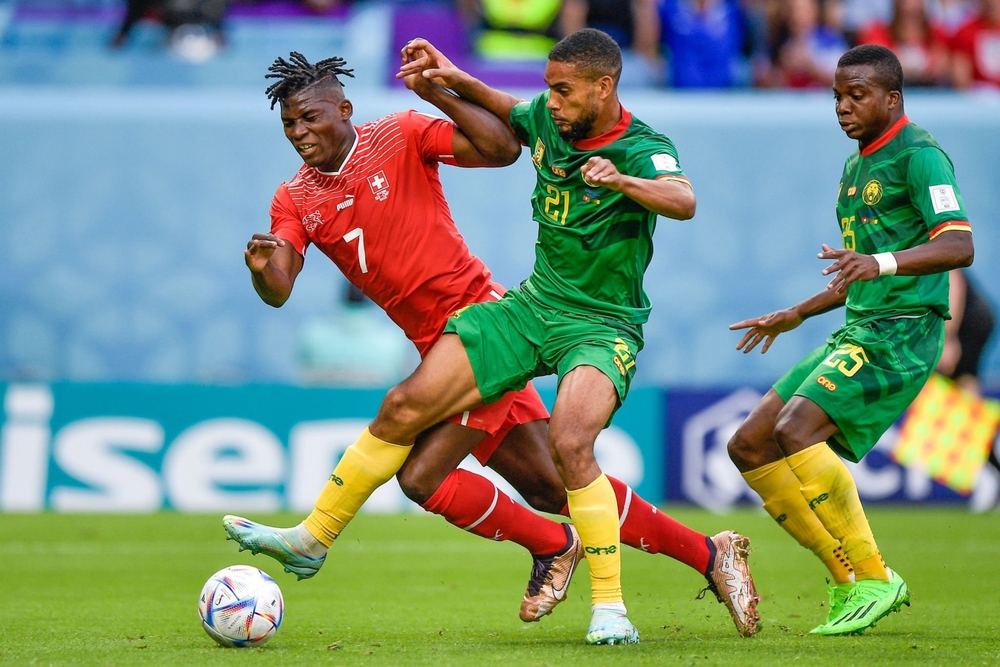 Trực tiếp bóng đá Thụy Sĩ 0-0 Cameroon: Đôi công hấp dẫn - Ảnh 1.