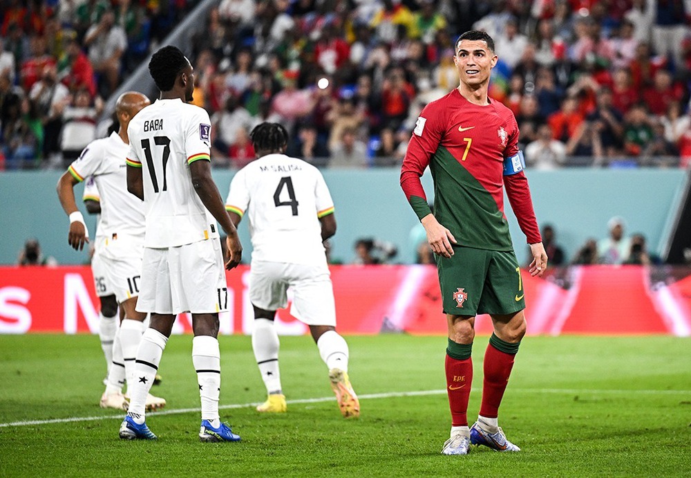 Trực tiếp bóng đá Bồ Đào Nha 0-0 Ghana: Ronaldo bỏ lỡ cơ hội - Ảnh 2.