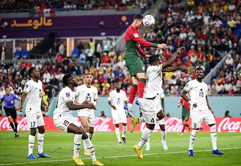 Trực tiếp bóng đá Bồ Đào Nha 0-0 Ghana: Ronaldo bỏ lỡ cơ hội - Ảnh 1.
