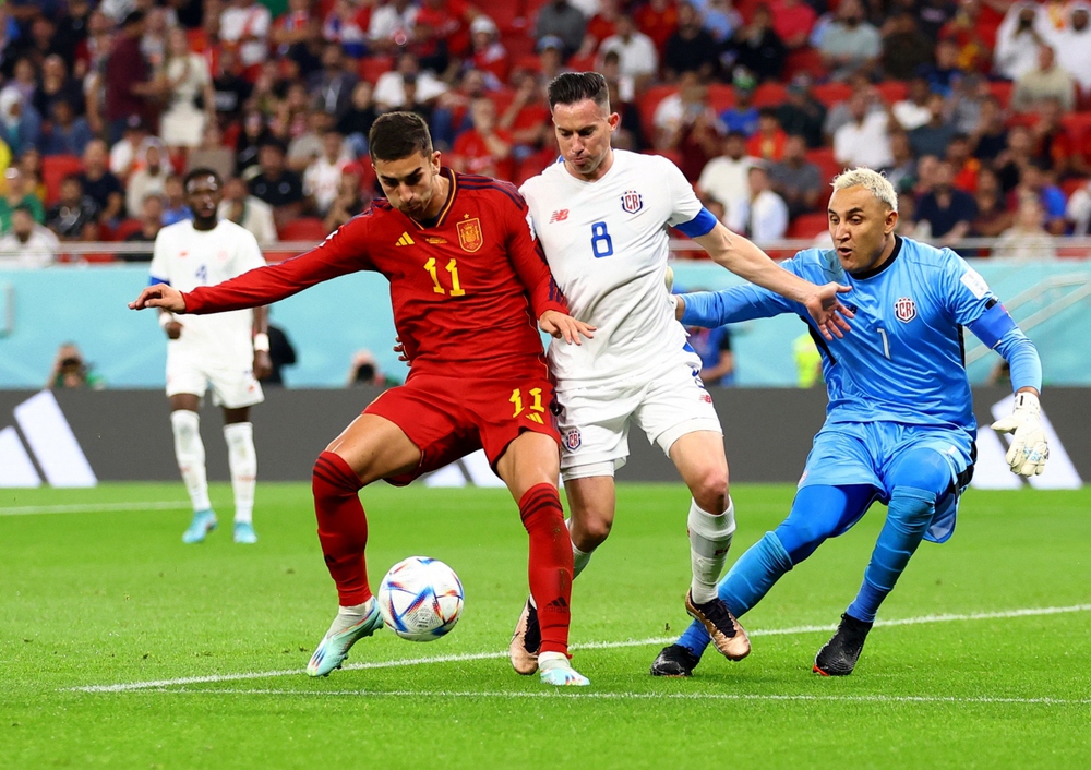 TRỰC TIẾP Tây Ban Nha 4 - 0 Costa Rica: Dồn ép nghẹt thở - Ảnh 1.