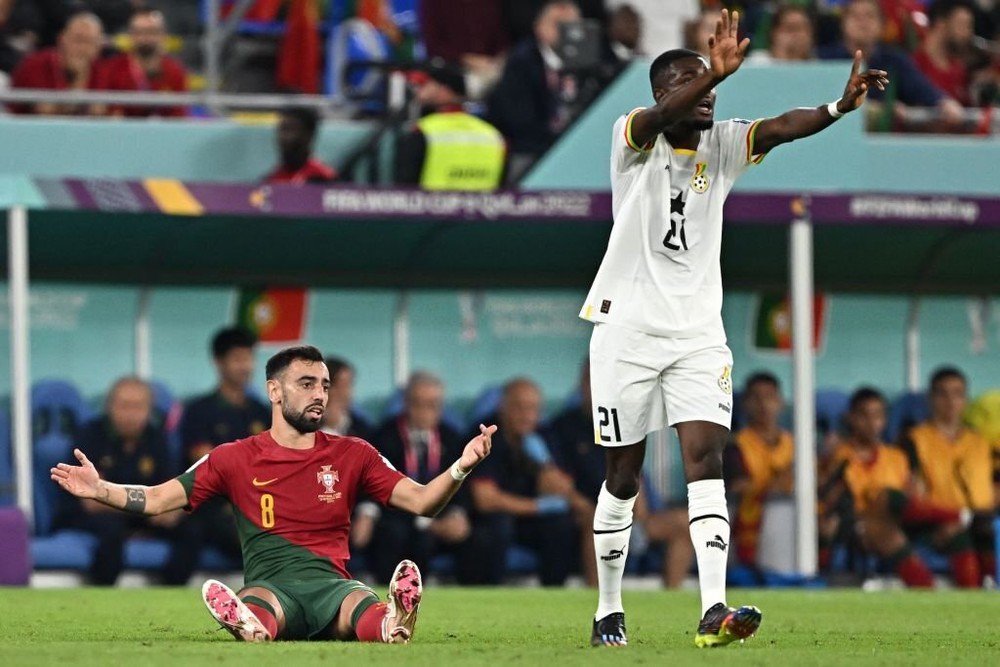 Trực tiếp bóng đá Bồ Đào Nha 0-0 Ghana: Ronaldo bị từ chối bàn thắng - Ảnh 1.