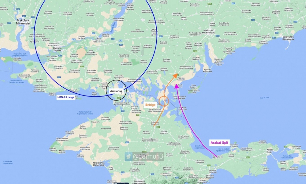 Nga mở các tuyến đường tiếp tế bí mật từ Crimea để tránh cuộc tấn công của Ukraine - Ảnh 1.