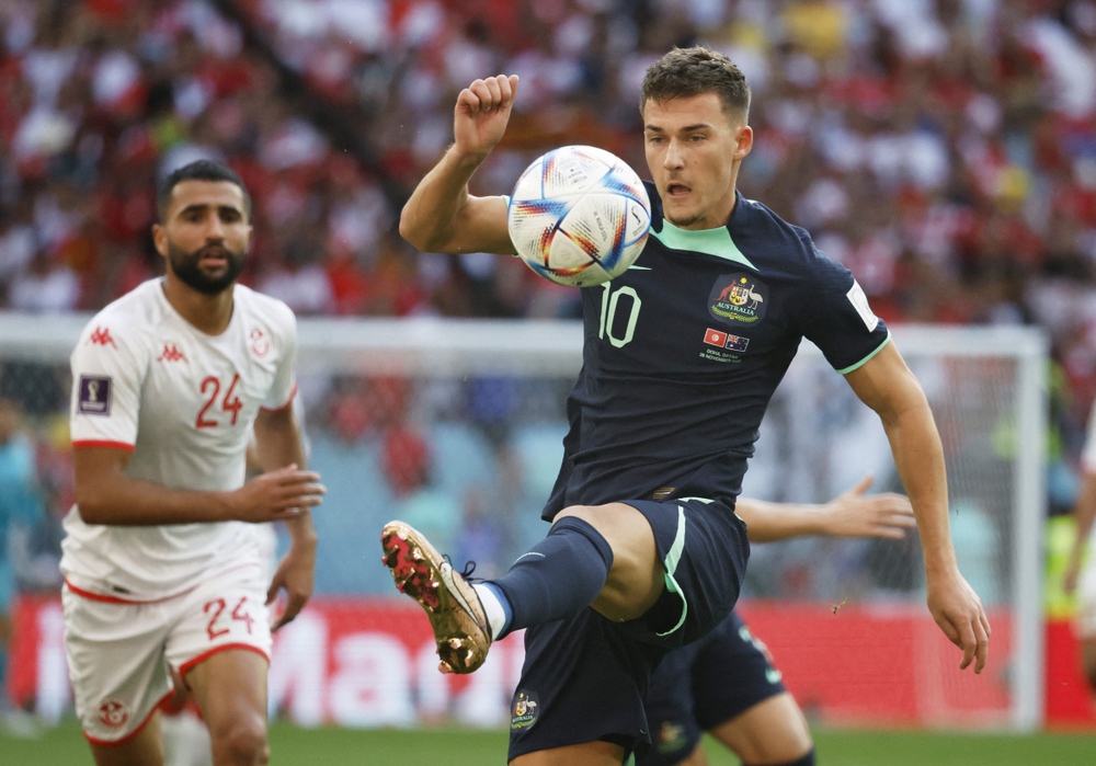Cầu thủ Tunisia suy sụp sau khi thua Australia - Ảnh 2.