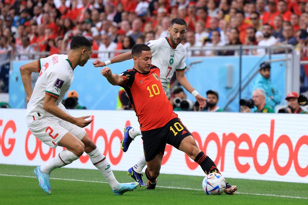 Trực tiếp bóng đá Bỉ 0-0 Maroc: Lukaku chưa trở lại - Ảnh 1.