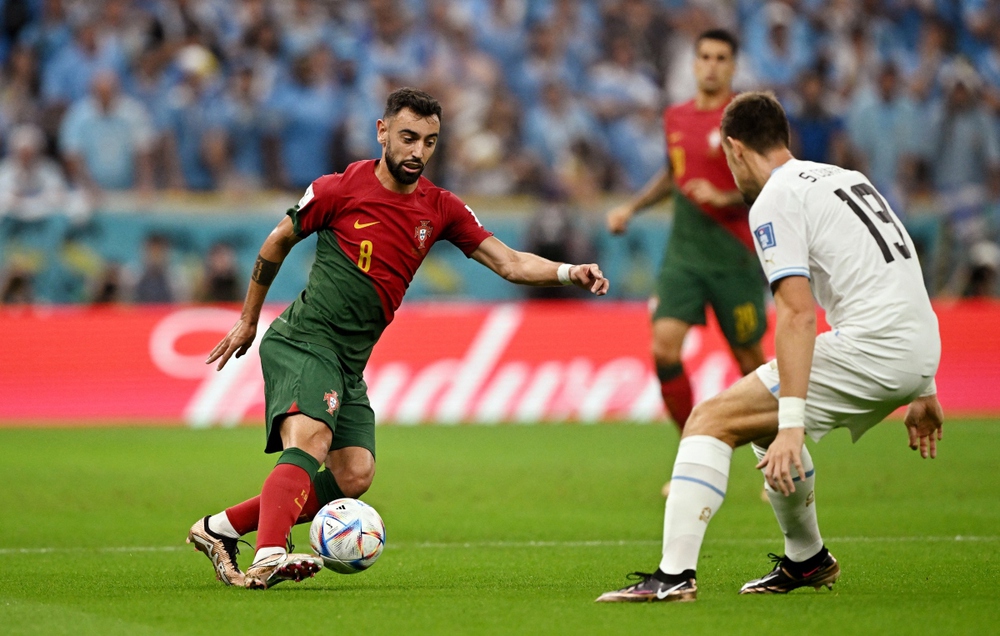 TRỰC TIẾP Bồ Đào Nha 0 - 0 Uruguay: Đôi công quyết liệt - Ảnh 1.