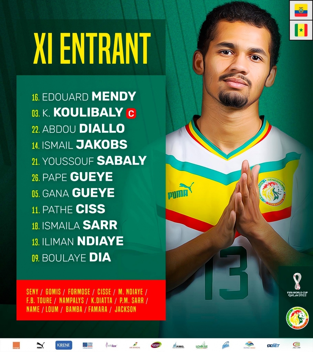Trực tiếp Ecuador - Senegal: Quyết đấu vì vé đi tiếp - Ảnh 3.