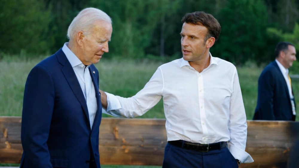 Vấn đề xung đột Nga - Ukraine trong chuyến thăm Mỹ của Tổng thống Pháp - Ảnh 1.