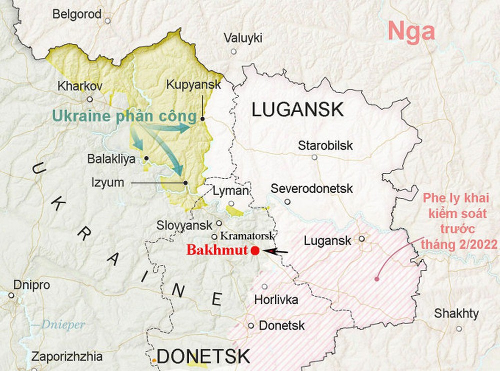 Chiến sự Nga- Ukraine: Giao tranh khốc liệt tại Bakhmut - Ảnh 1.
