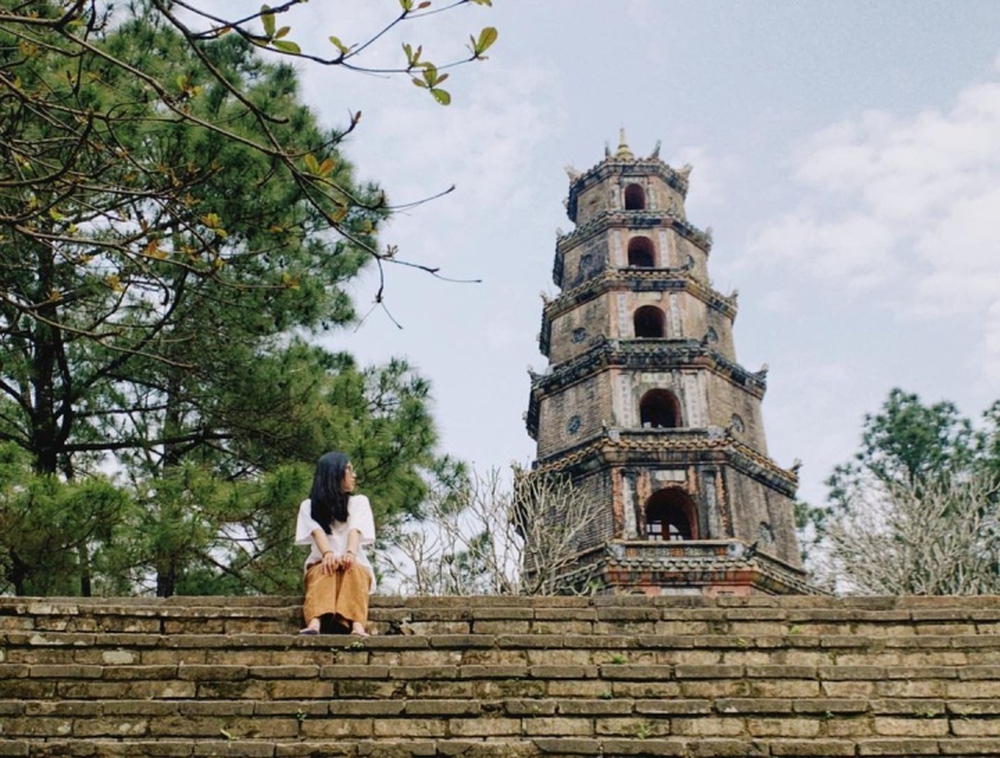 Dạo chơi khám phá ‘lời nguyền’ tình duyên ở ngôi chùa cổ linh thiêng nhất xứ Huế - Ảnh 6.