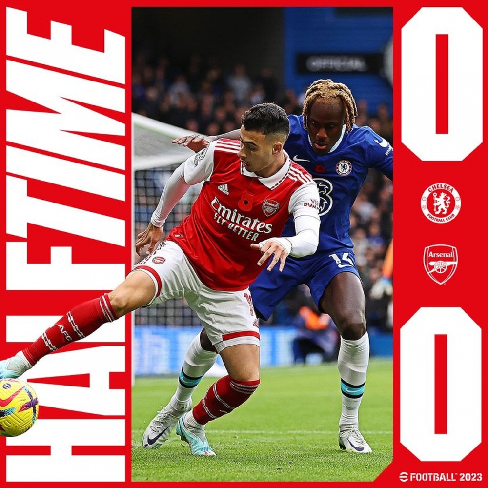 TRỰC TIẾP Chelsea 0-0 Arsenal: Gabriel Jesus bỏ lỡ đáng tiếc - Ảnh 1.