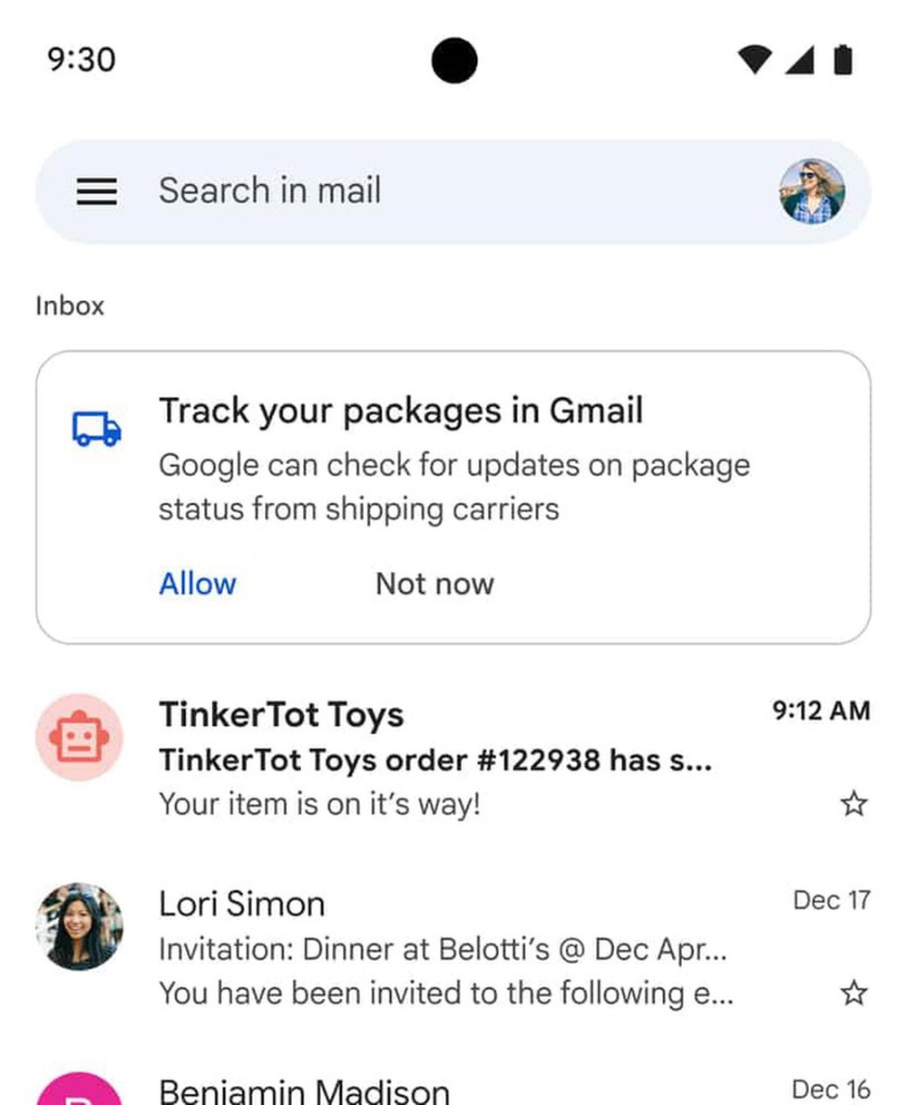 Gmail bổ sung tính năng mới theo dõi đơn hàng - Ảnh 3.