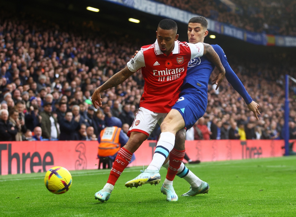 TRỰC TIẾP Chelsea 0-0 Arsenal: Thế trận cân bằng - Ảnh 2.