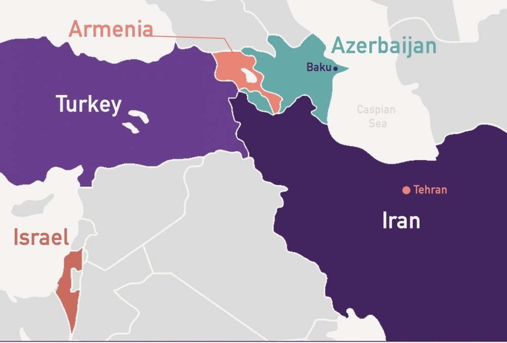 Xung đột Nga - Ukraine tác động mạnh vào tam giác Iran - Israel - Azerbaijan - Ảnh 1.