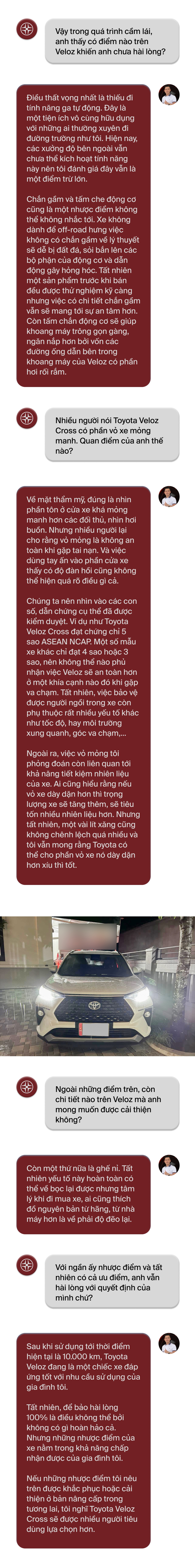 Chủ xe Toyota Veloz chia sẻ sau hơn 3 tháng sử dụng: ‘Vỏ mỏng nhưng an toàn’ - Ảnh 5.